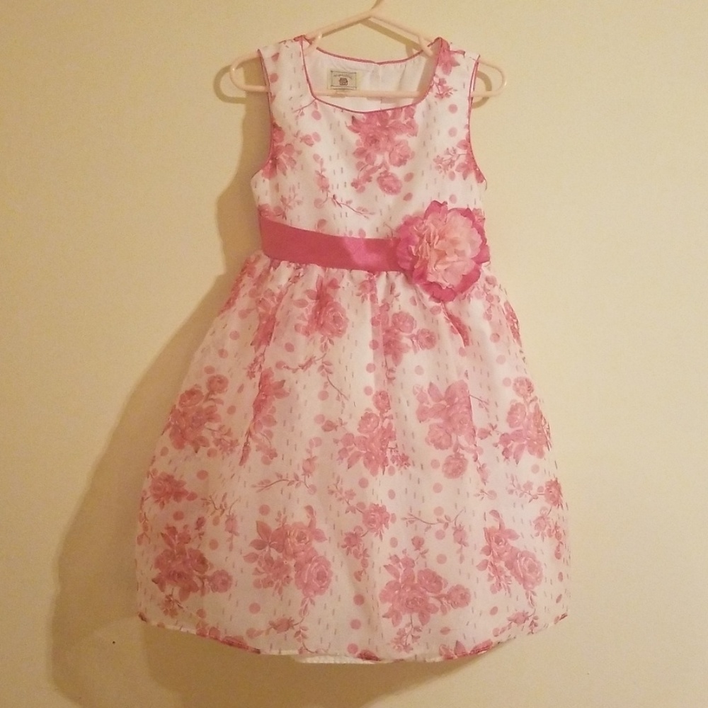 Little girls special occasion dress sz6